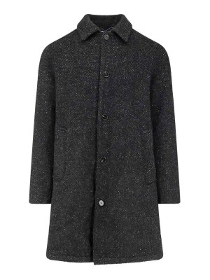 PALTO': Knielange Mäntel - Knielanger Mantel - Grau