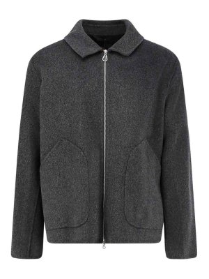 PALTO': Knielange Mäntel - Knielanger Mantel - Grau