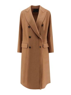 PALTO': knee length coats - Arianna Db Wool Coat