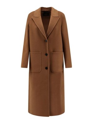 PALTO': knee length coats - Elsa Db Wool Coat