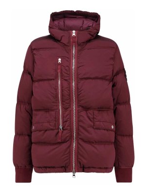 STONE ISLAND: Kurze Daunenjacken - Daunenjacke - Lila