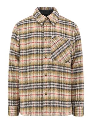 BURBERRY: giacche casual - Giubbino Madras Con Imbottitura