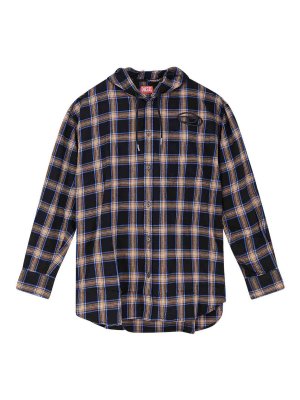 DIESEL: shirts - S-Dewny Cotton Shirt