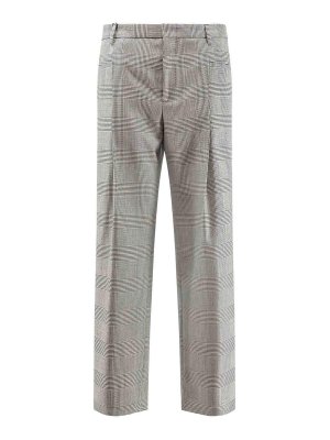DOLCE & GABBANA: Pantalons casual - Pantalons Décontractés - Gris