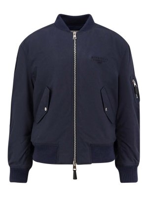 GIVENCHY: Chaquetas Bomber - Chaqueta Bomber - Azul