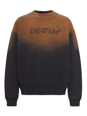 OFF-WHITE: Sweatshirts & Sweaters - Cotton Sweatshirt