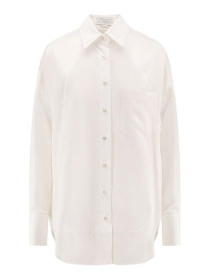 STELLA McCARTNEY: giacche casual - Camicia Oversize In Raso