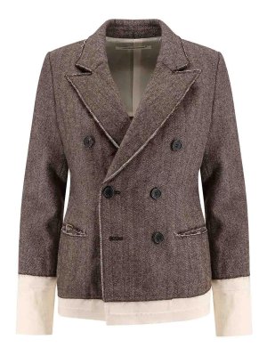 UNDERCOVER: Vestes de costume - Blazer - Marron