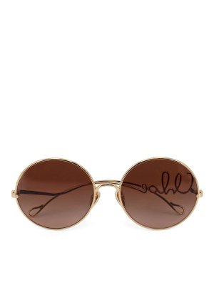 CHLOE': Sonnenbrillen - Sonnenbrille - Gold