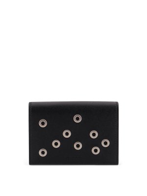 JIL SANDER: wallets & purses - Leather card holder