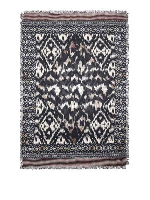 PIERRE-LOUIS MASCIA: Stole & Scialli - Foulard In Seta Con Stampa