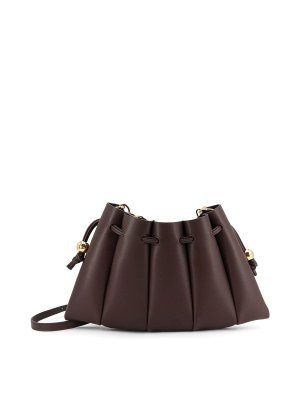 THEMOIRè: clutches - Dafne Shoulder Bag In Vegan Leather
