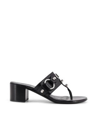 BALENCIAGA: Sandalen - Sandalen - Schwarz