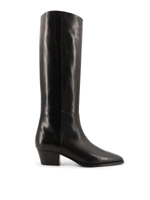 AEYDE: boots - Medea Leather Boot