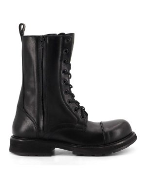 BALENCIAGA: boots - Leather Truck Boots