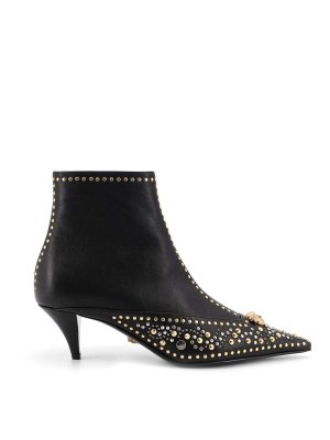 VERSACE: Stiefeletten - Stiefeletten - Gold