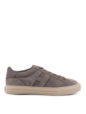 HOGAN: trainers - Sneakers Low-Top H691 Allacciato H In Suede