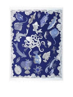 INOUI EDITION: Ropa de playa   - Chal - Azul