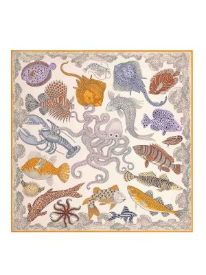 INOUI EDITION: Stole & Scialli - Carre  130 Poseidone