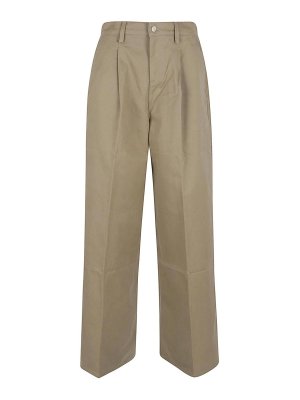 7 FOR ALL MANKIND: pantaloni casual - Pantaloni larghi a pieghe
