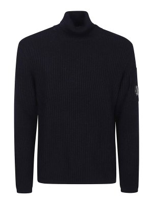 C.P. COMPANY: Turtlenecks & Polo necks - Knitwear Turtle Neck In Re-Wool