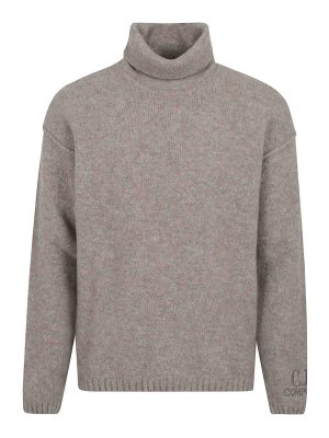 C.P. COMPANY: Turtlenecks & Polo necks - Knitwear Turtle Neck In Merino Extrafine