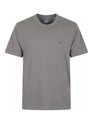 C.P. COMPANY: t-shirts - T-Shirts Short Sleeve In Jersey 30/1