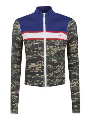 DIESEL: クルーネック - クルーネック - ダークグリーン