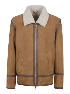 DONDUP: Manteaux en cuir - Manteau En Cuir - Camel
