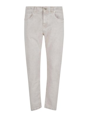 ELEVENTY: Straight Leg Jeans - Straight Leg Jeans - Hellbeige