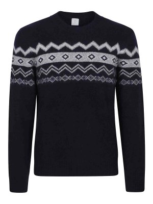 ELEVENTY: crew necks - Crew-Neck Sweaters