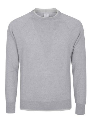 ELEVENTY: crew necks - Mock Neck Sweater