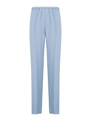 FORTE FORTE: Tailored & Formal trousers - Satin Regular Waist Smoking Pants