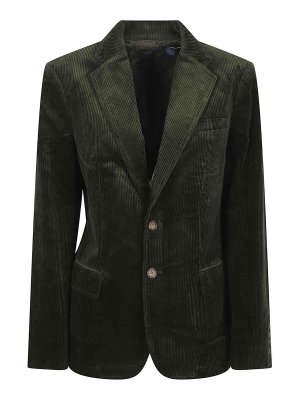 POLO RALPH LAUREN: Vestes de costume - Blazer - Vert Foncé