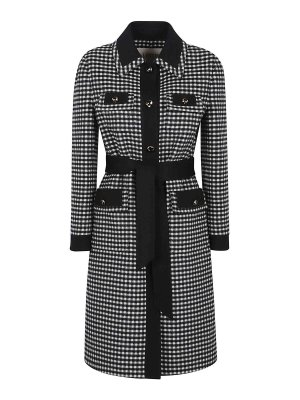 VALENTINO GARAVANI: Abrigos semilargos - Abrigo Midi - Negro