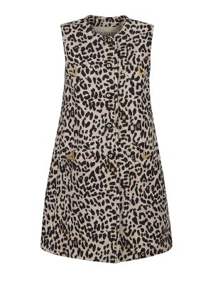 VALENTINO GARAVANI: Gilets - Gilet - Imprimé Animal