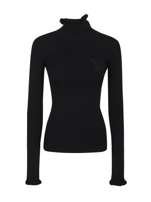 VALENTINO GARAVANI: Pull col rond - Pull Col Rond - Noir