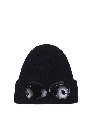 C.P. COMPANY: hats & caps - Accessories Knit Cap In Extrafine Merino Wool