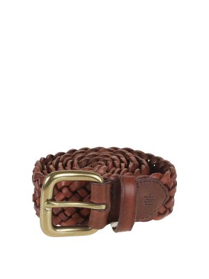 DRAGON DIFFUSION: belts - Belt 5Mm 10Ply Square Buckle