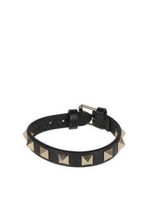 VALENTINO GARAVANI: Bracelets & Bangles - Leather Bracelet