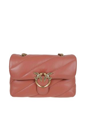 Pinko: cross body bags - Love Puff Classic Cl Sheep Nap