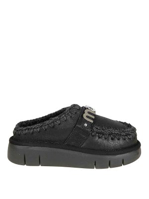 MOU: mules shoes - Bounce Clog Special Leather