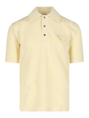 BOTTEGA VENETA: polo shirts - Linen Polo Shirt