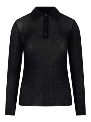 MONCLER: トップス＆タンクトップ - トップ/タンクトップ - 黒