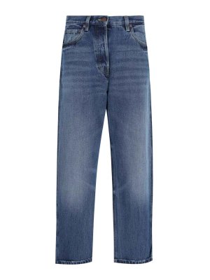 PRADA: straight leg jeans - Jeans Ampi