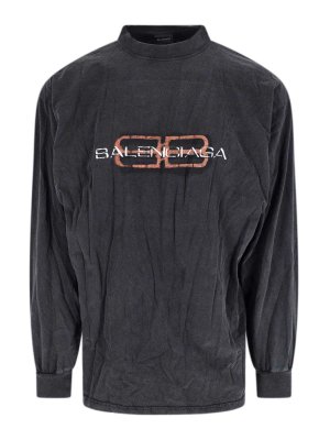 BALENCIAGA: Sweatshirts & Sweaters - T-shirt