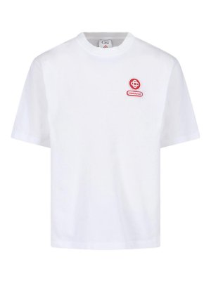 CASABLANCA: t-shirts - T-Shirt Logo Patch