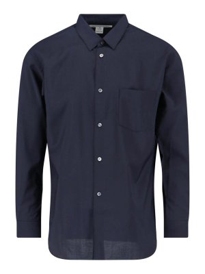 COMME DES GARÇONS HOMMES PLUS: Chemises - Chemise - Bleu