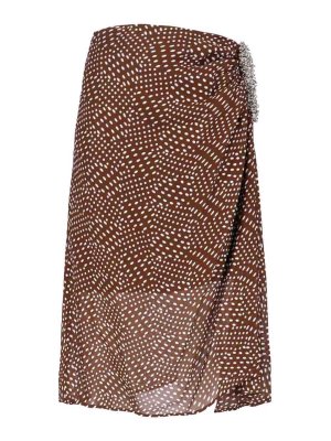 DRIES VAN NOTEN: Knee length skirts & Midi - Asymmetric Midi Skirt