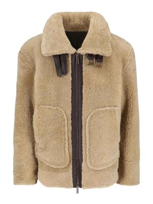 DSQUARED2: casual jackets - Giacca In Shearling